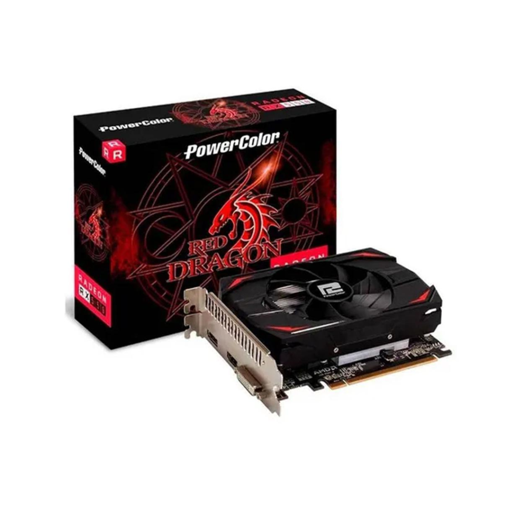 Placa de Vídeo AMD RX 550 2GB - Tecnoeasy Informática